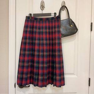 Vintage Pendleton Wool MacLennan Tartan Skirt Size Small Petite